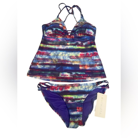 NWT Athleta Redondo tankini/medium - Picture 3 of 6